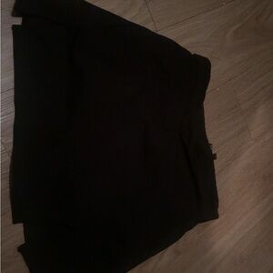 Black skort